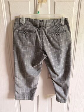 Gray Windowpane Women’s Dress Pants